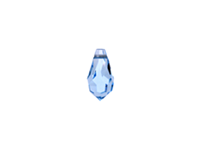Preciosa : MC Drop 51-984 6.5x13mm - Light Sapphire (24pcs)