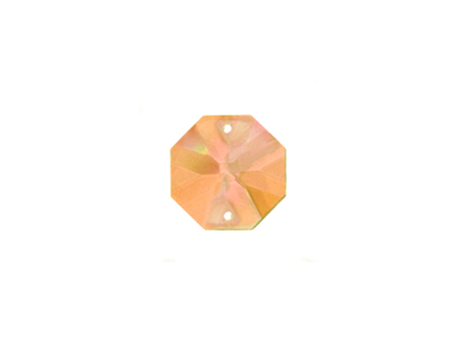 Preciosa : Connector Oct. 2611 18mm - Light Orange (6pcs)