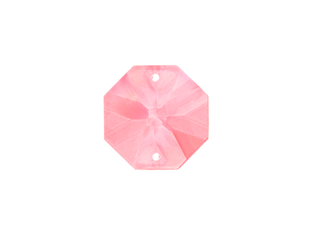 Preciosa : Connector Oct. 2611 18mm - Light Pink (6pcs)