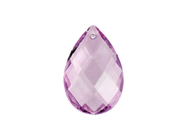 Preciosa : Drop Almond 2661 39x25mm - Light Lilac 