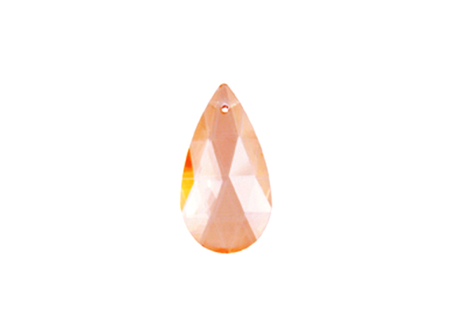 Preciosa : Drop Almond 2662 38x19mm - Light Orange 