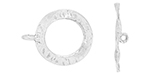 Starman Sterling Silver : Organic Toggle Clasp