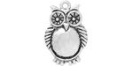 Starman Sterling Silver : Plump Owl Pendant
