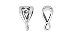 Starman Sterling Silver Essentials : Detailed Small Bail 10 x 5.5mm
