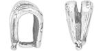 Starman Sterling Silver : Small Pinch Bail