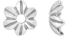 Starman Sterling Silver : Small Petal Bead Cap