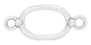 Starman Sterling Silver : Open Oval Link 19 x 8.5mm