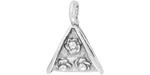 Starman Sterling Silver : Large Floral Bail