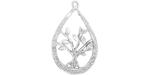 Starman Sterling Silver : Tree in Drop Shape