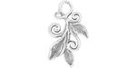 Starman Sterling Silver : Fancy Leafy Dangle
