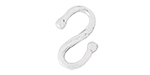 Starman Sterling Silver Essentials : Flat S-Shaped Link 13 x 10mm