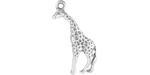 Starman Sterling Silver : Right Facing Tall Giraffe Charm