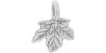 Starman Sterling Silver : Tiny Little Maple Leaf Charm