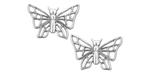 Starman Sterling Silver : Large Butterfly Bead