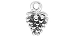 Starman Sterling Silver : Pinecone Charm