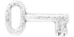 Starman Sterling Silver : Teeny Tiny Key Embellishment