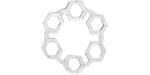 Starman Sterling Silver :  6-Hole Honeycomb Embellishment
