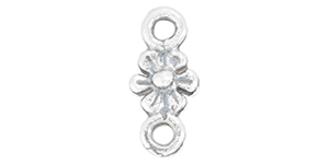 Starman Sterling Silver Essentials : Tiny Daisy Link 11 x 5mm