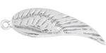 Starman Sterling Silver : Large Double Sided Wing Charm