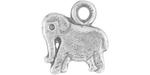 Starman Sterling Silver : Tiny Elephant Charm