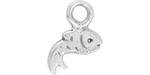 Starman Sterling Silver : Tiny Fish Charm