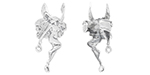 Starman Sterling Silver :  Ear Cuff, Fairy 32 x 14mm