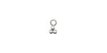 Starman Sterling Silver :  Charm, Bali Dot Triangle