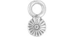 Starman Sterling Silver : Tiny Sunflower Charm