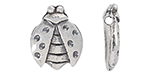 Starman Sterling Silver : Ladybug Bead