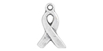 Starman Sterling Silver : Awareness Ribbon Charm