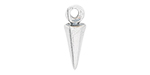 Starman Sterling Silver Essentials : Spike Charm 10.5 x 3.5mm