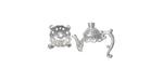 Starman Sterling Silver :  Open Teapot Bead Holder