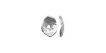 Starman Sterling Silver :  Bead, Keishi-Style, Center-Drilled, 10mm
