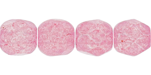 Fire-Polish 3mm (loose) : Bubblegum Pink