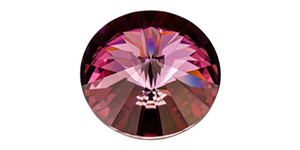PRESTIGE 1122 14mm Rivoli Crystal Antique Pink