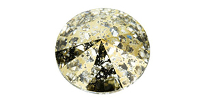 PRESTIGE 1122 14mm Rivoli Crystal Gold Patina