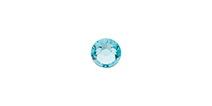 PRESTIGE 2038 SS10 Hotfix Rose Flatback Light Turquoise