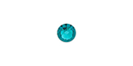 PRESTIGE 2058 SS9 Rose Enhanced Flatback Blue Zircon