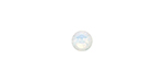 PRESTIGE 2058 SS9 Rose Enhanced Flatback White Opal