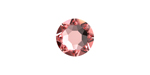 PRESTIGE H2078 SS16 Hotfix Rose Flatback Rose Peach