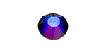 PRESTIGE 2078 SS20 Rose Hotfix Flatback Crystal Meridian Blue