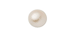 PRESTIGE 2080 SS16 Cabochon Hotfix Flatback Pearl Cream