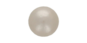 PRESTIGE 2080 SS20 Cabochon Hotfix Flatback Cream