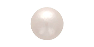 PRESTIGE 2080 SS20 Cabochon Hotfix Flatback White Pearl