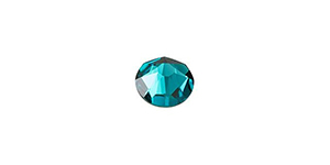 PRESTIGE 2088 SS12 Rose Enhanced Flatback Blue Zircon