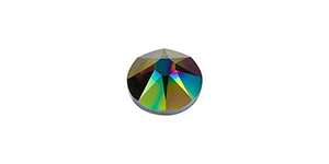 PRESTIGE 2088 SS16 Rose Enhanced Flatback Crystal Rainbow Dark