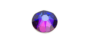 PRESTIGE 2088 SS20 Rose Enhanced Flatback Crystal Meridian Blue
