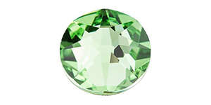 PRESTIGE 2088 SS30 Rose Enhanced Flatback Peridot