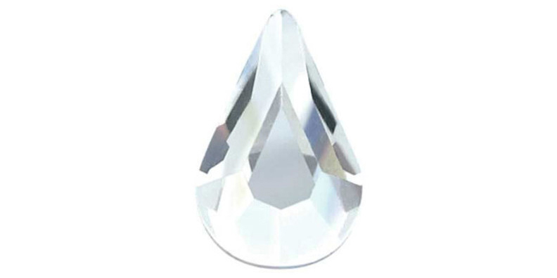 PRESTIGE 2300 10mm Teardrop Flatback Crystal