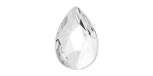 PRESTIGE 2303 14mm Pear Flatback Crystal